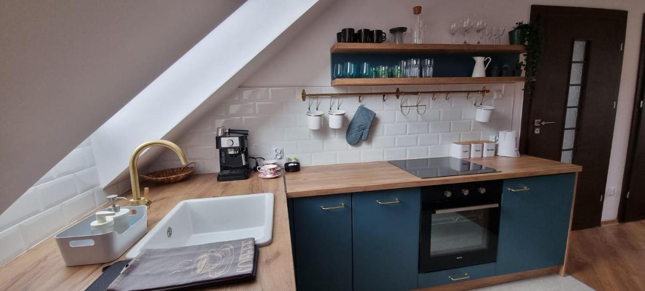 Apartament W Centrum - Nasze Poddasze ウストシキ・ドルネ エクステリア 写真
